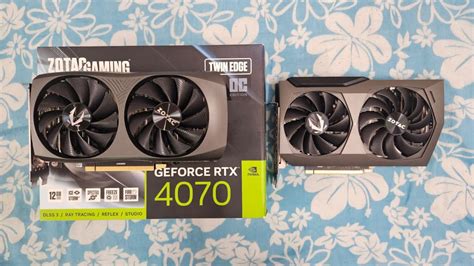 Zotac RTX 4070 vs Zotac RTX 3070: Battle of the Twins! .